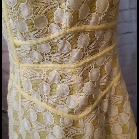 NWT Julian Taylor Embroidered Floral Lace Dress 14 - Picture 7 of 8